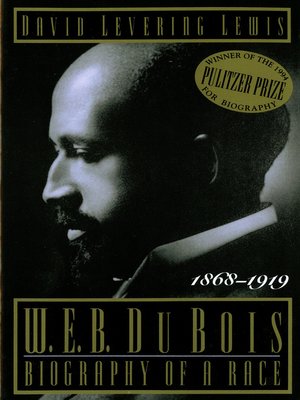 cover image of W. E. B. Du Bois, 1868-1919